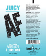 Juicy Af - Natural Water Based Lubricant - 4oz